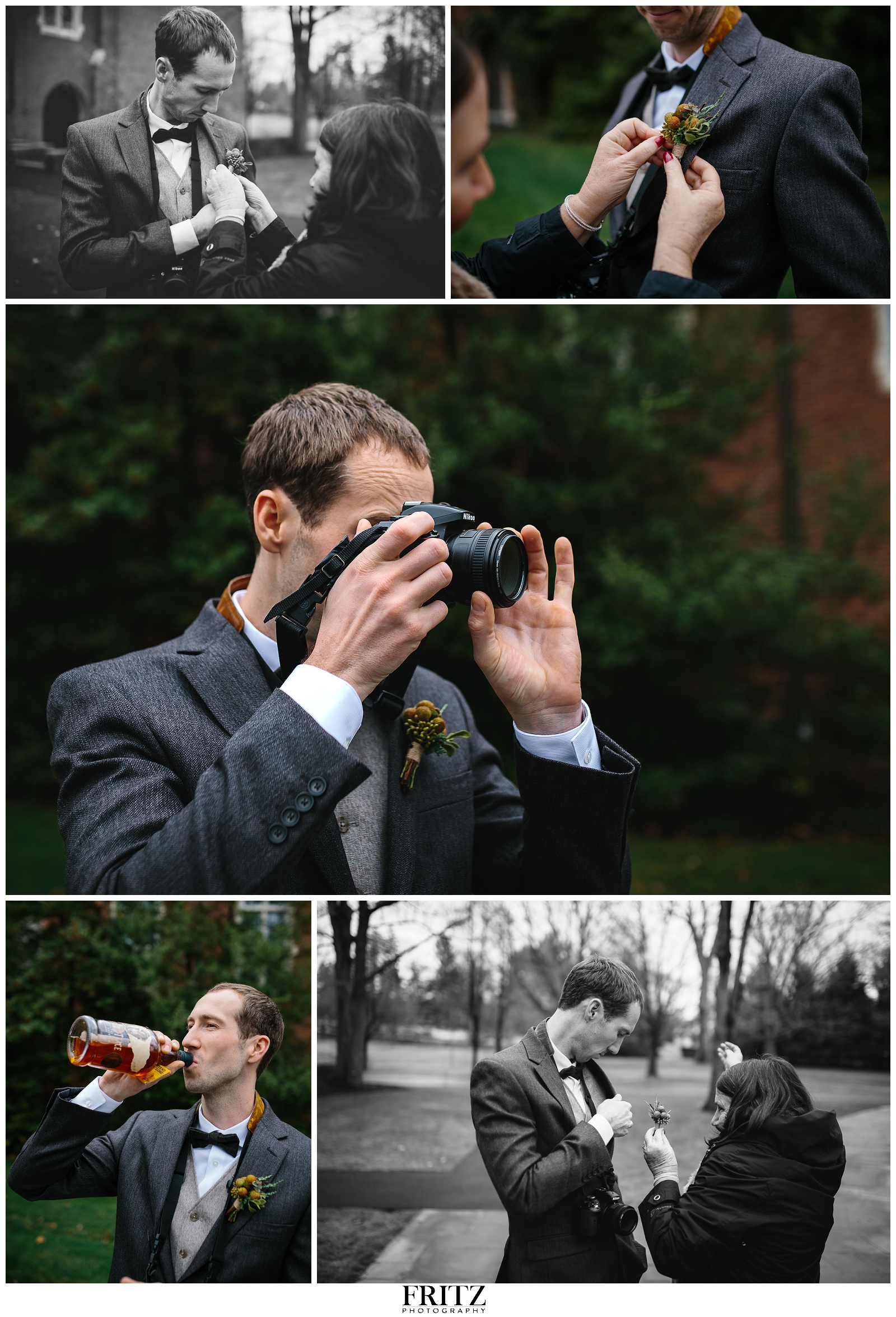 Taft School Wedding First Look