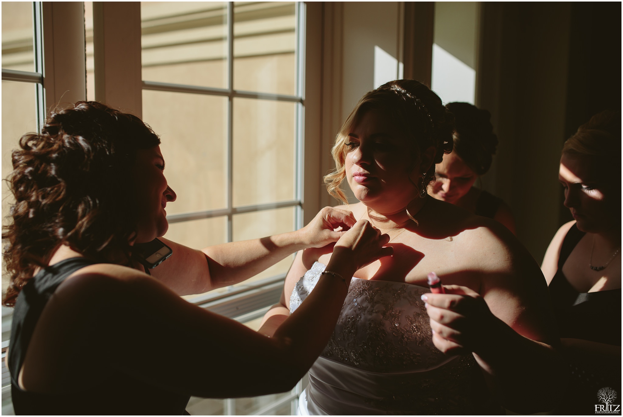 Bride Getting Ready - Aria - Prospect, CT Wedding