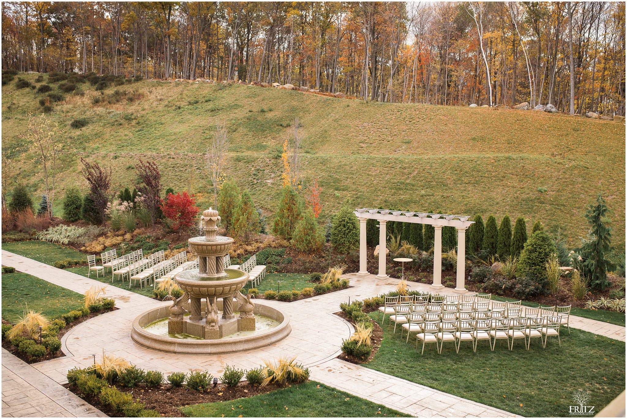 Ceremony at Aria - Prospect, CT Wedding