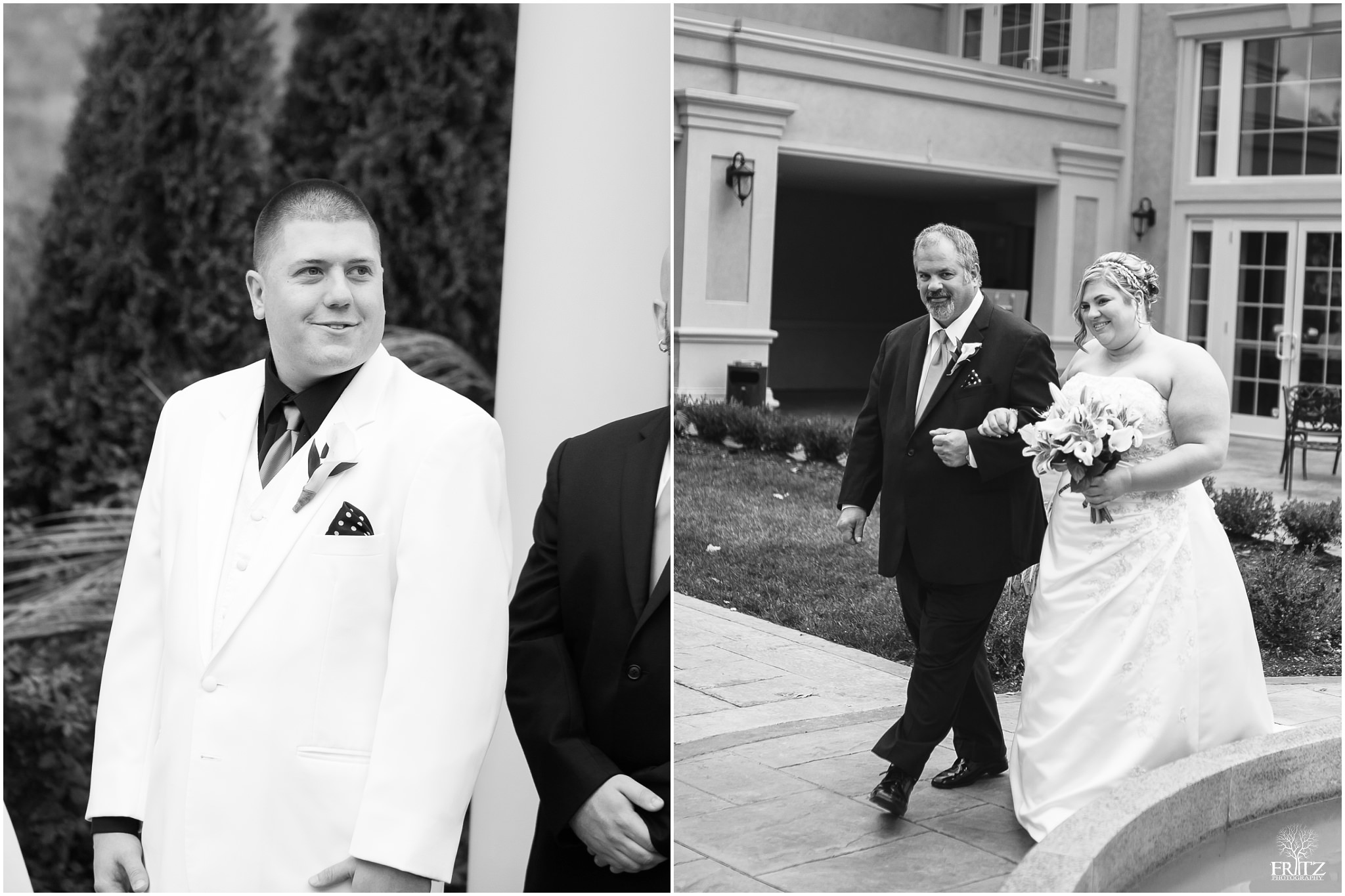 Ceremony at Aria - Prospect, CT Wedding