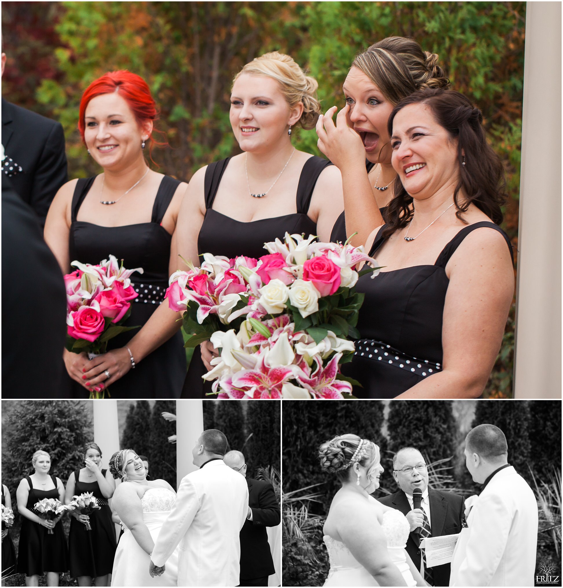 Ceremony at Aria - Prospect, CT Wedding