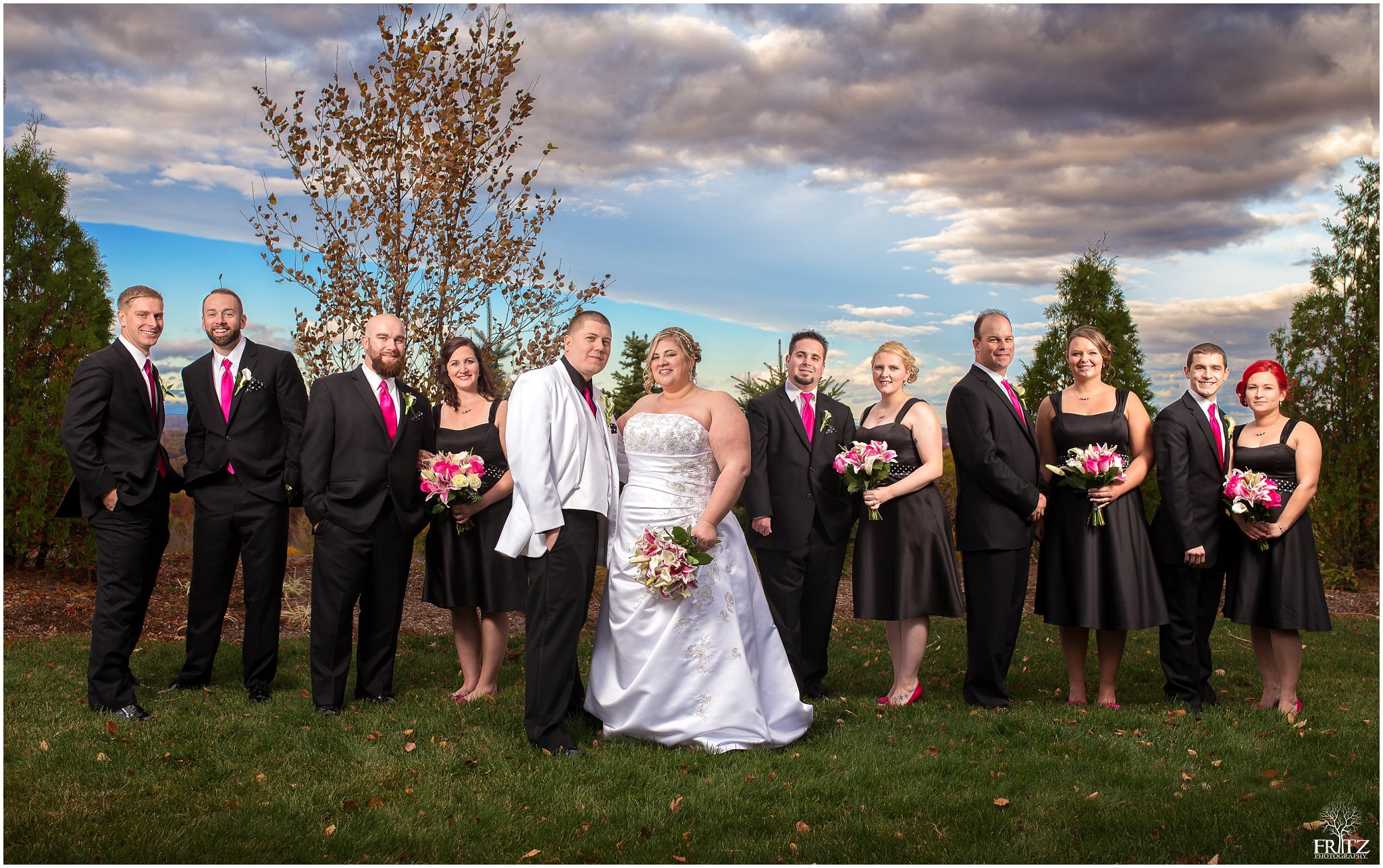 Bridal Party at Aria - Prospect, CT Wedding