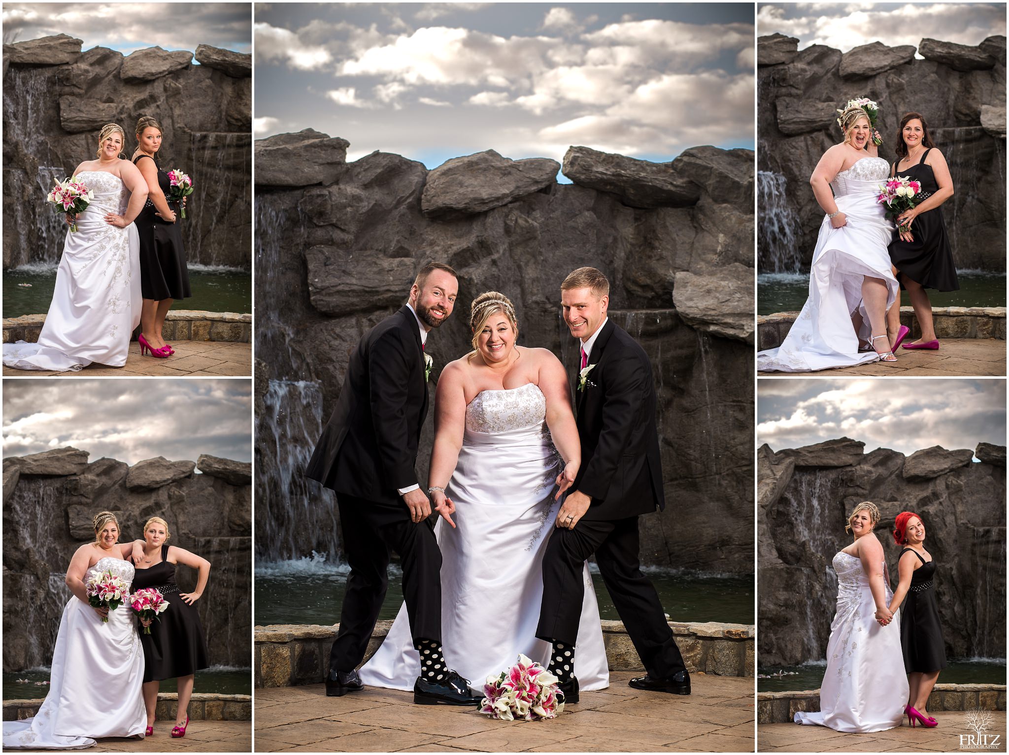 Bridal Party at Aria - Prospect, CT Wedding